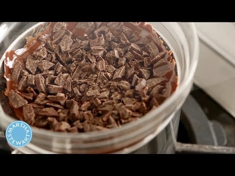 Cómo templar chocolate con Martha Stewart