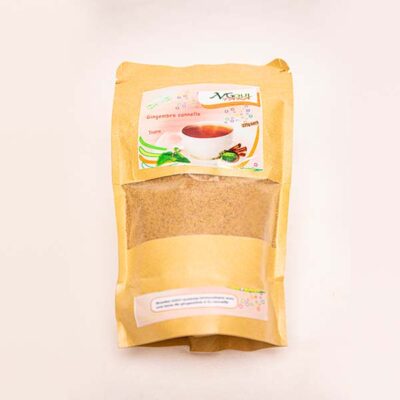 Organic Ginger Cinnamon Herbal Tea in sachet from Baobabmart