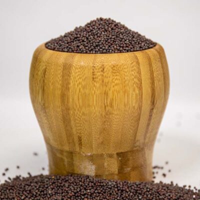 Brown Natural Mustard Seeds available at Baobabmart