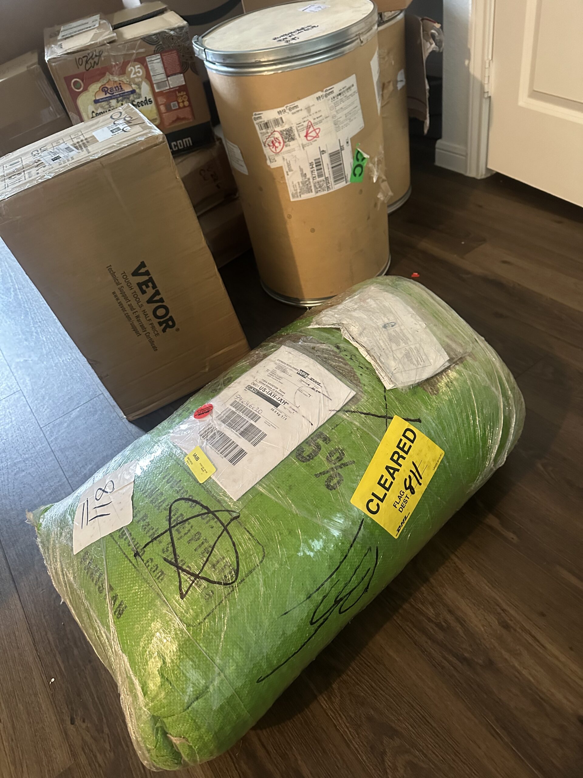 Click to view full screen Cameroon Akpi Seeds - 1kg (35 oz) - (Djansang Spices, Njangsa, Munguella, Okhuen, Kishongo, Essang, Ezezang) photo review