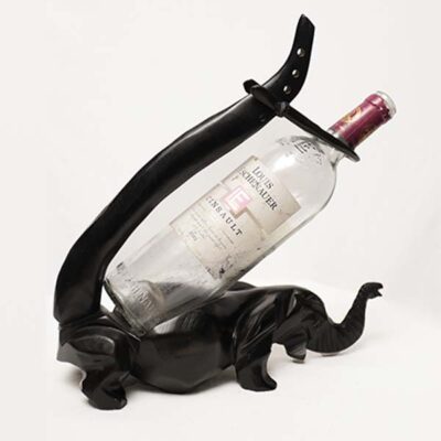 Handmade Wooden Wine Holder sold at Baobabmart