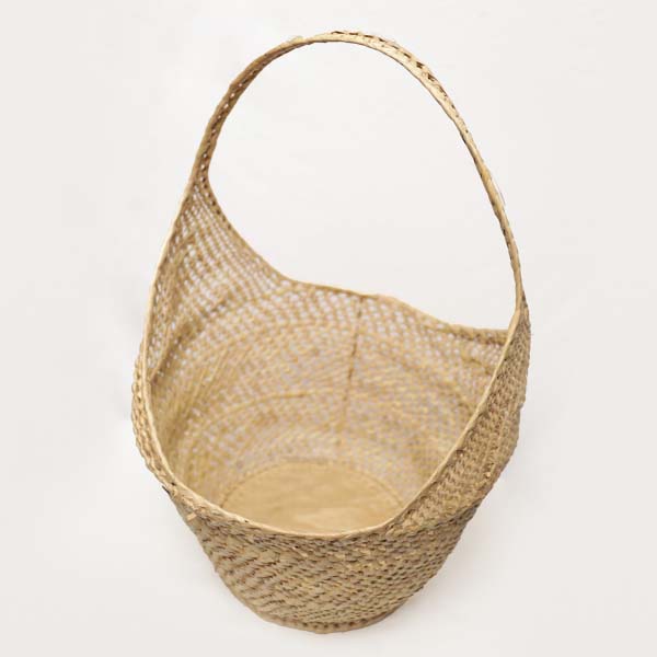 Traditional Straw Market Basket from Baobabmart