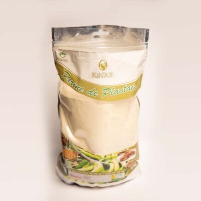 Sachet of Bulk Organic Plantain Flour from Baobabmart