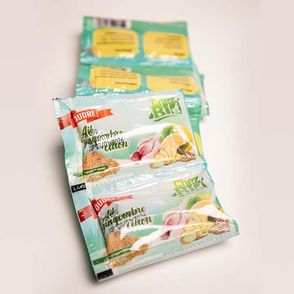 Sachets Garlic Ginger and Lemon Powder 3 Sachets Garlic Ginger and Lemon Powder - Rich in Flavor and Health Benefits Available at Baobabmart