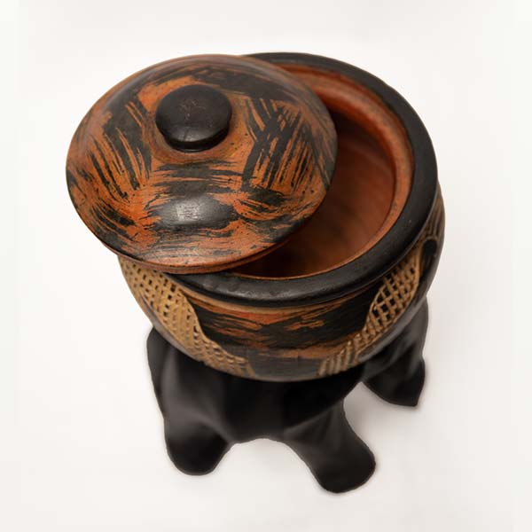 African Coins and Jewelry Box - Handcrafted Wooden Art Available at Baobabmart