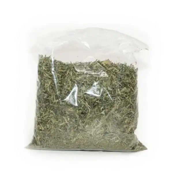 Dried Eru Leaves Online - Sachet of dried eru from Baobabmart