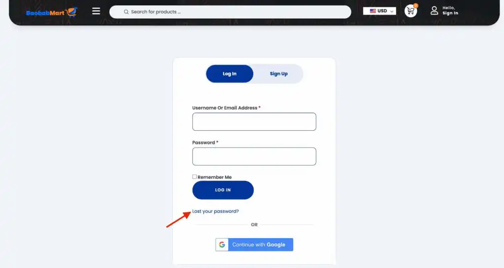 How to Change or Reset Your Password of Your Baobabmart Account: A Complete Guide forgotten password
1