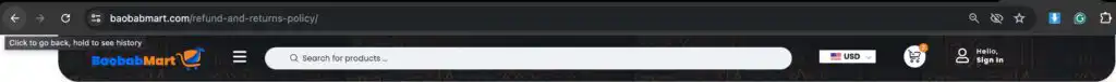 search bar