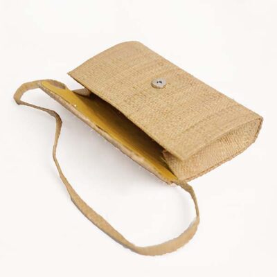 Authentic Straw Evening Clutch Bag for Sale