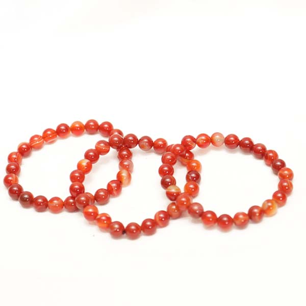 Red Agate bracelets 1 Natural Red Agate Bracelets for Sale at Baobabmart