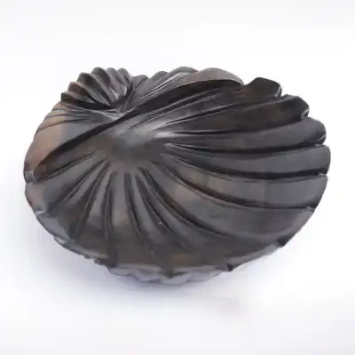 African Handmade Ebony Pocket Emptier – Handcrafted Home Organizer at Baobabmart