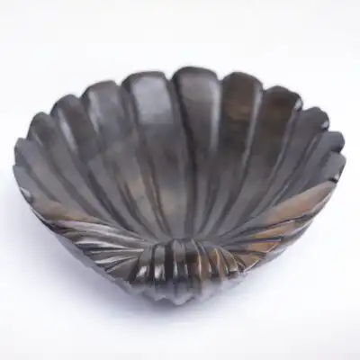 African Handmade Ebony Pocket Emptier – Handcrafted Home Organizer at Baobabmart