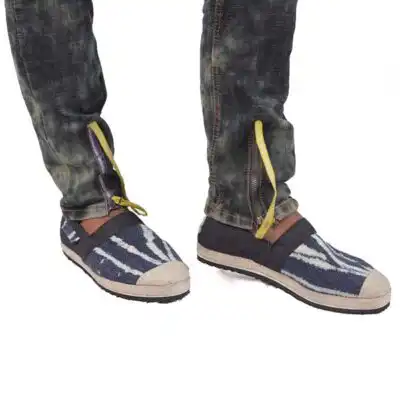 Authentic Ndop Handmade Espadrille Shoes – African Footwear at Baobabmart