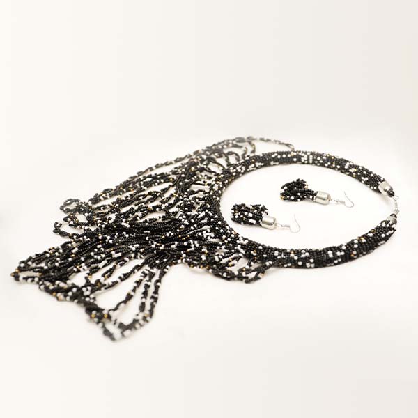 3Massai Necklace and Earrings Sets Massai Necklace and Earrings Sets – Authentic African Jewelry at Baobabmart