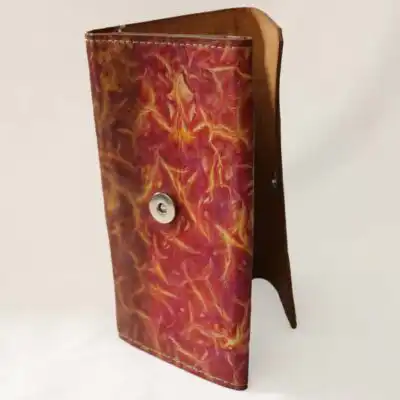 Authentic African Women's Leather Wallet - Baobabmart