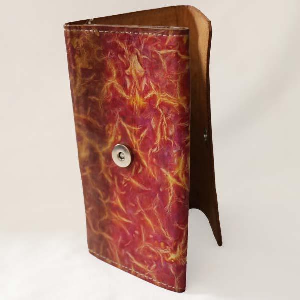 Authentic African Women's Leather Wallet 5 Authentic African Women's Leather Wallet - Baobabmart