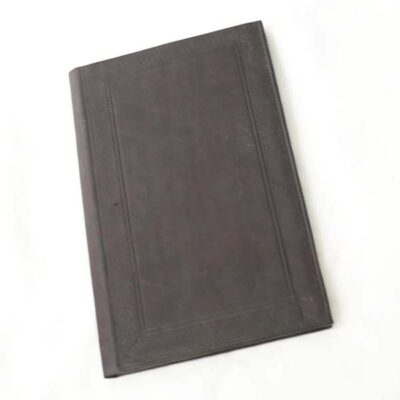 Black Vintage Bill Holder - African Leather Bill Holder for Sale Baobabmart