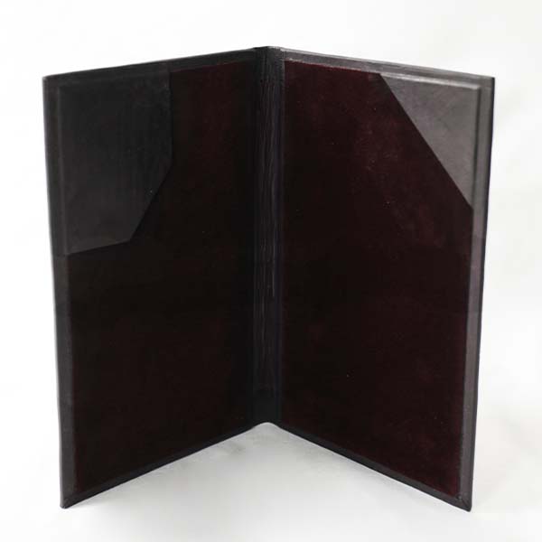 Bill Holder 2 Black Vintage Bill Holder - African Leather Bill Holder for Sale Baobabmart