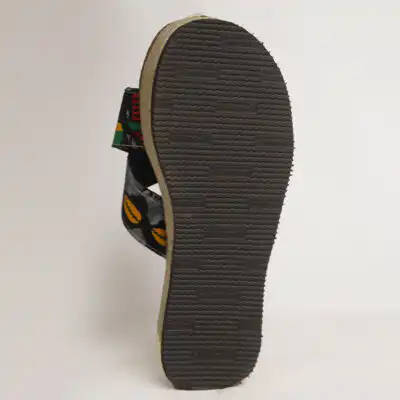 Original Handwoven Mulle Fabric Slippers – African Handcrafted Footwear at Baobabmart