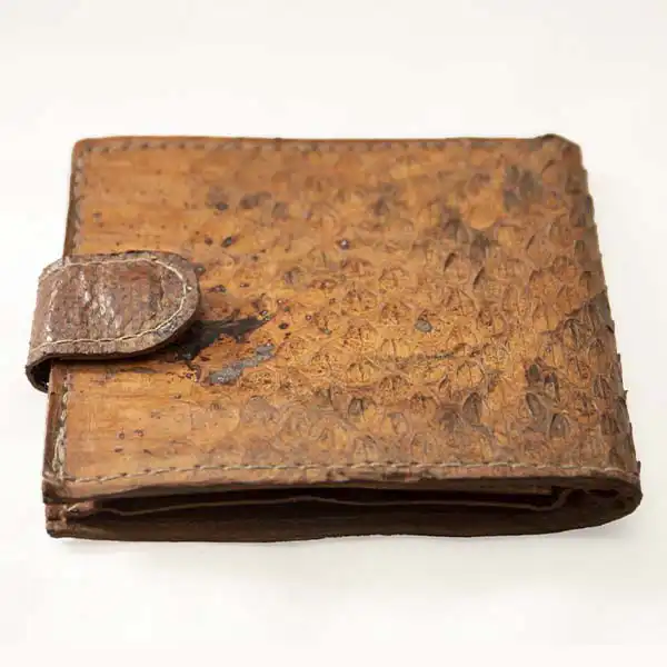 Real Iguana Skin Men's Wallet for Sale