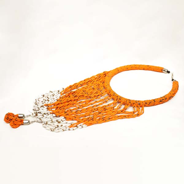 Looking for something special Find one-of-a-kind African crafts at Baobabmart!2 Massai Necklace and Earrings Sets – Authentic African Jewelry at Baobabmart