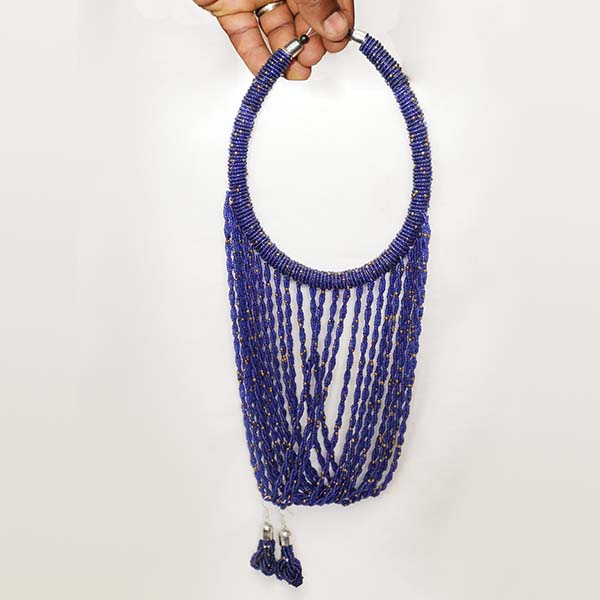 Massai Necklace and Earrings Sets1 Massai Necklace and Earrings Sets – Authentic African Jewelry at Baobabmart