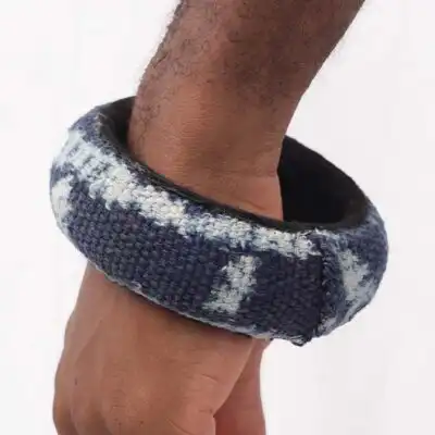 Quality Ndop Fabric Traditional Bracelet – Handcrafted African Jewelry at Baobabmart