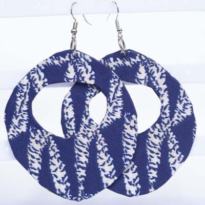 African Inspired Wax Hoop Earrings – Bold African Jewelry from Baobabmart