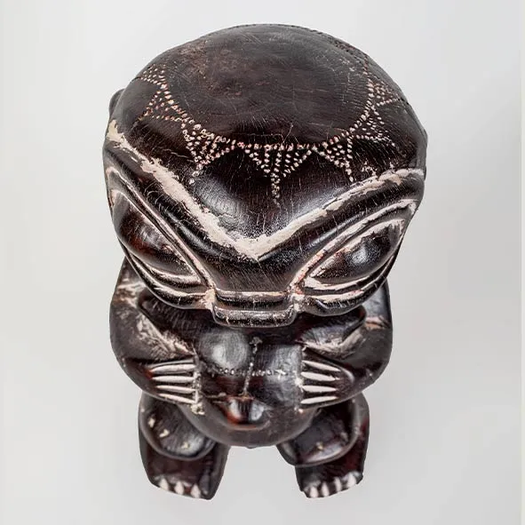 Statue pygmée de la tribu africaine 8