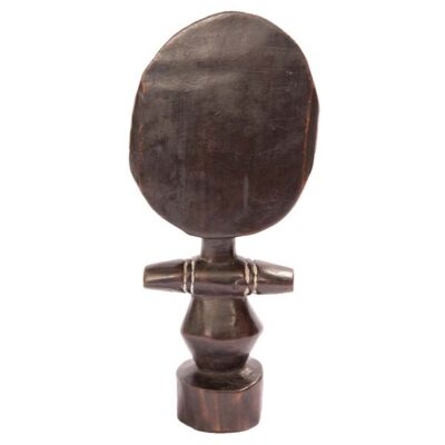 African Fertility Doll from Cameroon, handcrafted with intricate details, symbolizing prosperity and cultural heritage, available at BaobabMart.