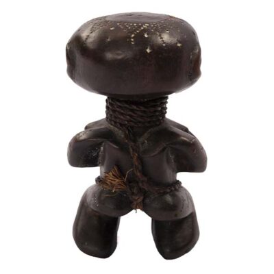 West African Pygmy Sculpture, handcrafted with intricate details, symbolizing cultural heritage, available at BaobabMart.