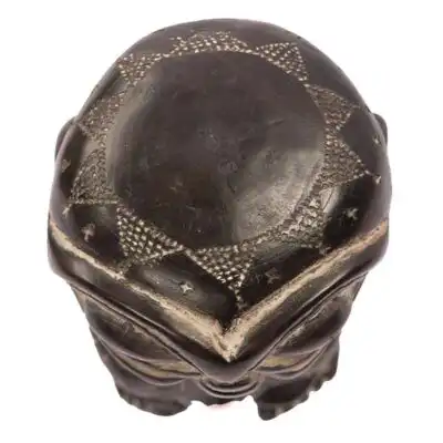 Wooden West African Tribe Pigmy Statue