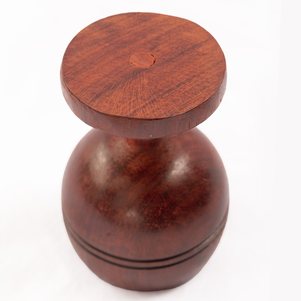 Wood eggcup stand 5 Wood Eggcup Holder and Stand, handcrafted from premium wood, perfect for serving eggs and kitchen decor, available at Baobabmart.