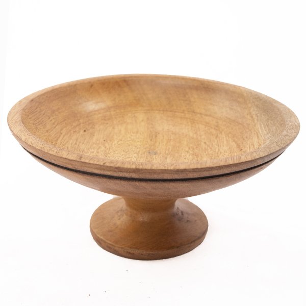 Wooden salad bowl set 4 African Wooden Salad Bowl Set with handcrafted utensils, perfect for serving and dining decor, available at Baobabmart.