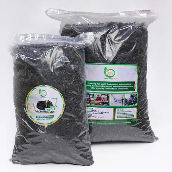 Dried Eru/Okazi Leaves + Crayfish + Red Palm Oil + Yellow Garri