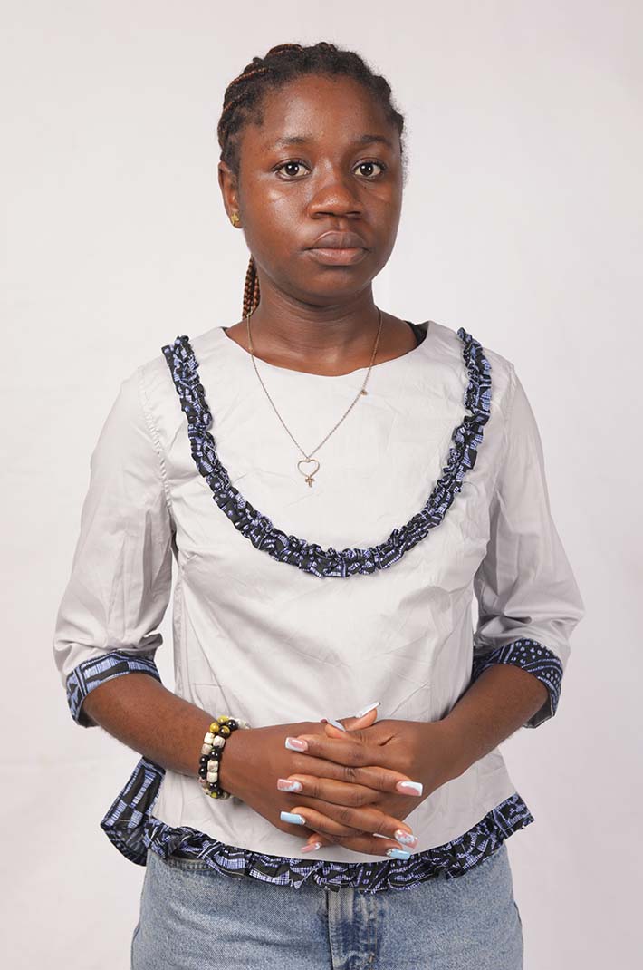 Women’s African Blouse with Ndop Embroidery, a unique blend of cultural design and modern style, available at Baobabmart.