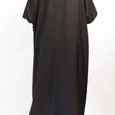 Black Women Boubou with Toghu Patterns, elegant African dress for cultural events, available at BaobabMart.