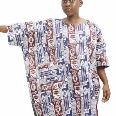 Tradition African Boubou for Women, elegant and flowing design, available at Baobabmart.