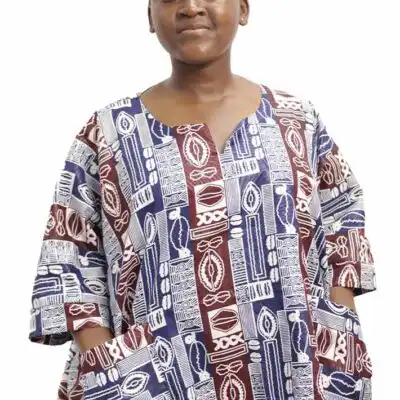 Tradition African Boubou for Women, elegant and flowing design, available at Baobabmart.