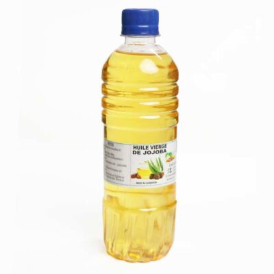 Bulk Pure and Organic Jojoba Oil – 100% cold-pressed and certified organic, available at Baobabmart.