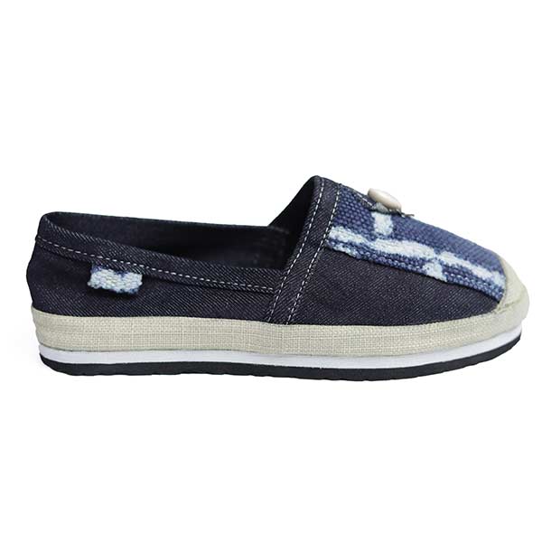 Handmade Espadrille Customized with Original Ndop Fabric – unique African-inspired footwear at BaobabMart.