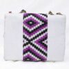 Multicolored Handmade Woven Fabric Handbag