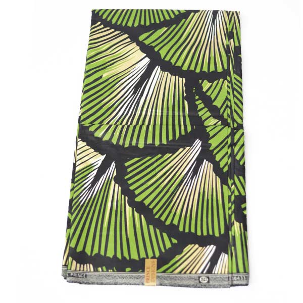 Black Prince Fabric With Green and Black Patterns 3 Black Prince Fabric With Green and Black Patterns