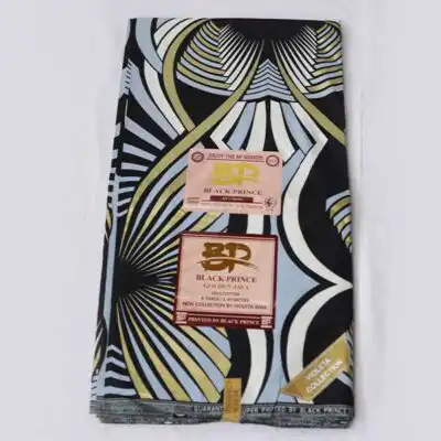 Black Prince Multicolored Printed Fabric Design for Sale at Baobabmart