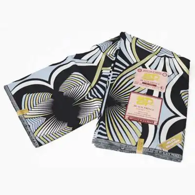 Black Prince Multicolored Printed Fabric Design for Sale at Baobabmart