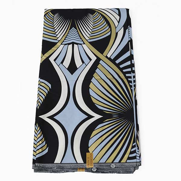 Black Prince Multicolored printed Fabric 3 Black Prince Multicolored Printed Fabric Design for Sale at Baobabmart