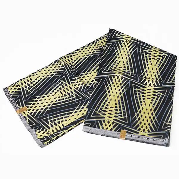 Tissu Prince noir et or en vente chez Baobabmart