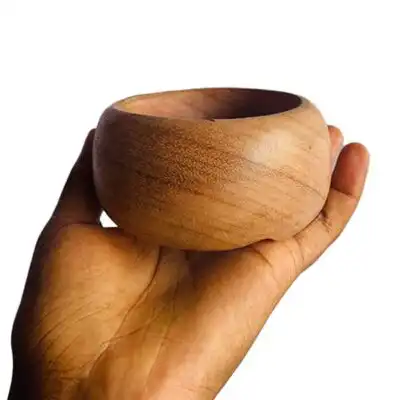 African Chunky Wooden Bangle for Sale – bold, handcrafted wooden bangle for men and women available at BaobabMart.