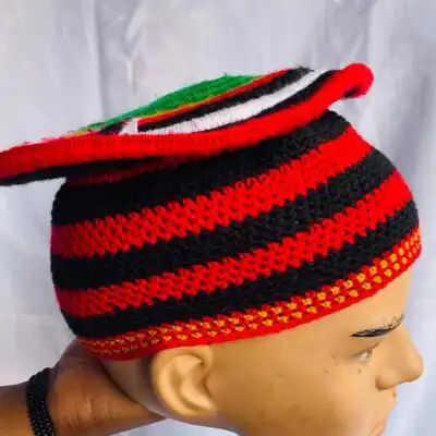 Traditional Northwest Knitted Wool Cap – authentic wool cap at BaobabMart.