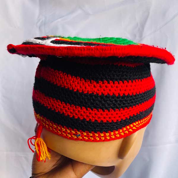 Traditional Northwest Knitted wool Cap 3 Traditional Northwest Knitted Wool Cap – authentic wool cap at BaobabMart.